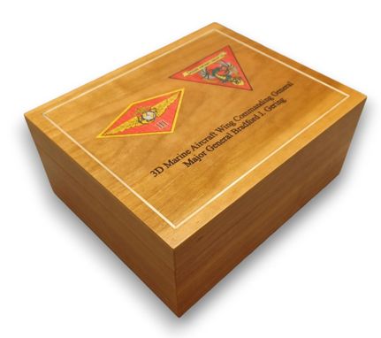 Custom Made 24 Count Custom Humidor With Free Engraving And Shipping