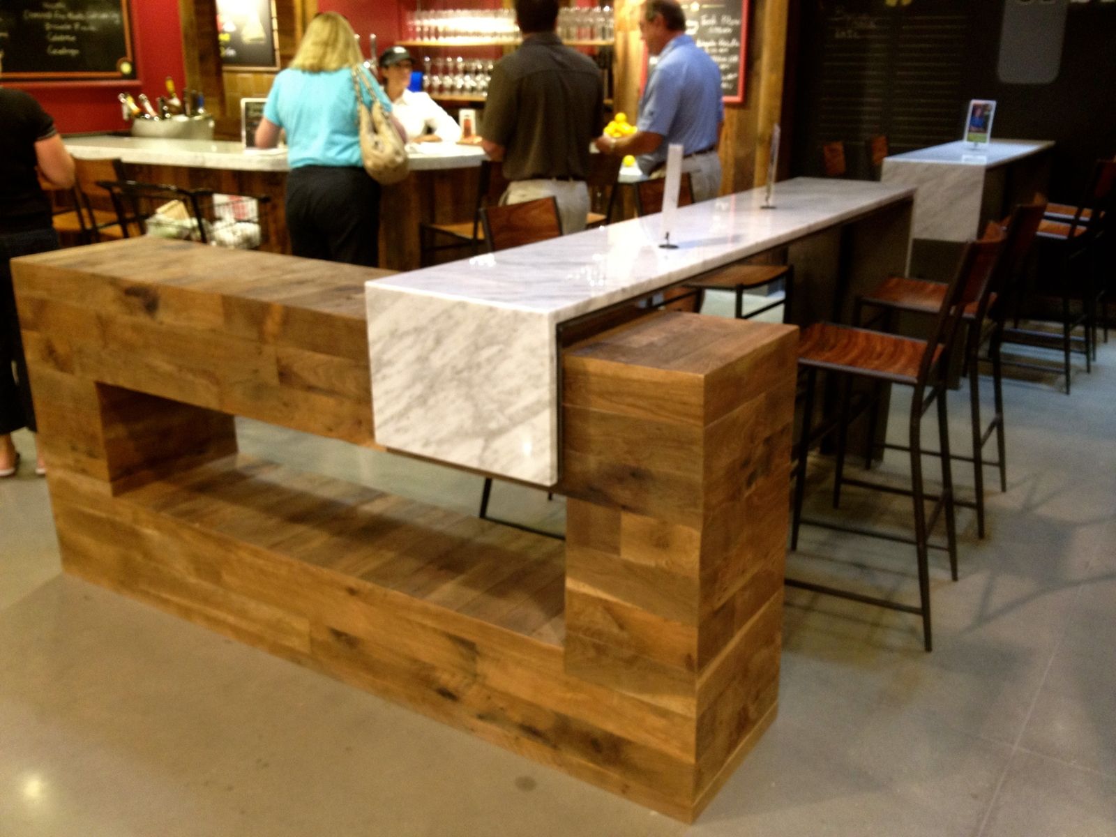 Hand Crafted Wine Bar (Whole Foods Store) by 2nd Story Wood Co