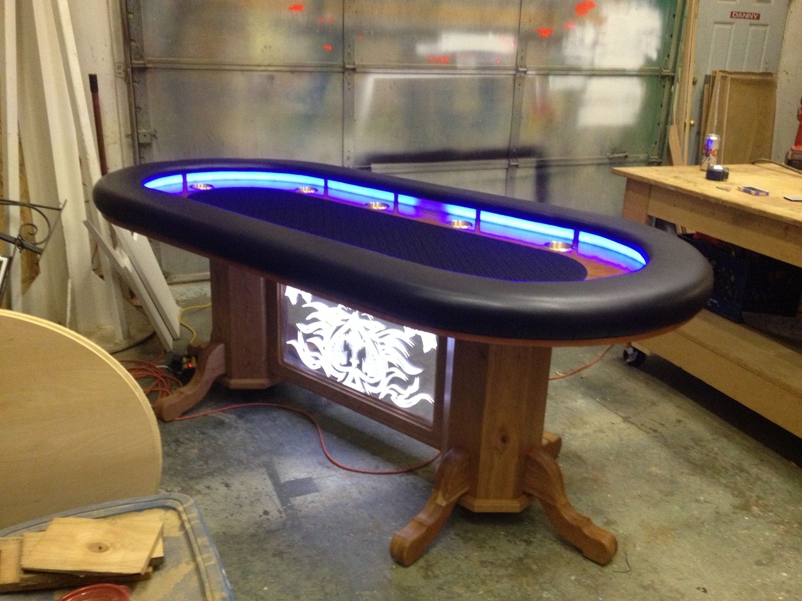 Handmade Poker Tables by Raw Creations Cnc