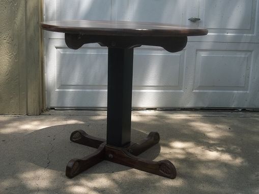 Custom Made 36" Pedestal Dining Table