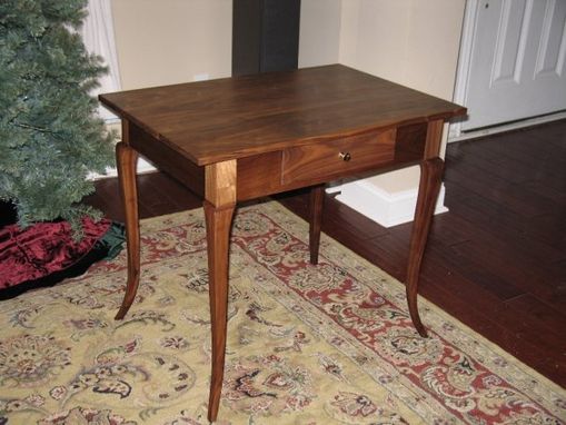 Custom Made French Side Table - Walnut