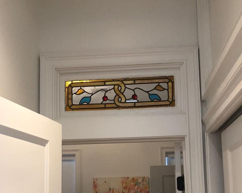 Handmade Tw 227 Stained Glass Transom Window By Terraza