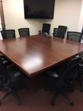 Custom Made 7' X 7' Conference Table