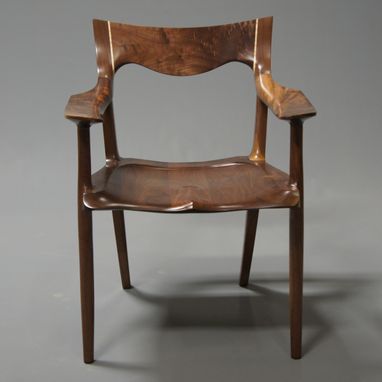 Custom Made Classic Low-Back Chair