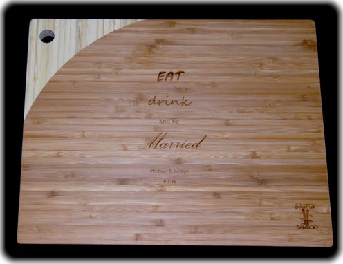 Custom Made We Laser Engrave Bamboo Cutting Boards