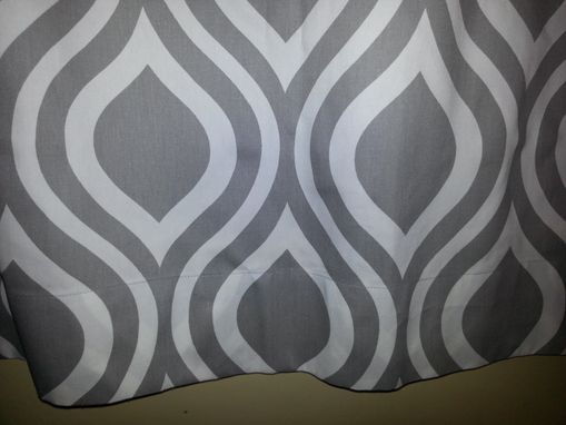 Custom Made Geometric Design Shower Curtain