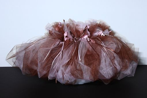 Custom Made Brown And Pink Tutu