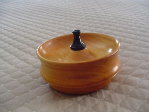 Custom Made Ring And Jewelry Bowl Hand Crafted From Osage Orange