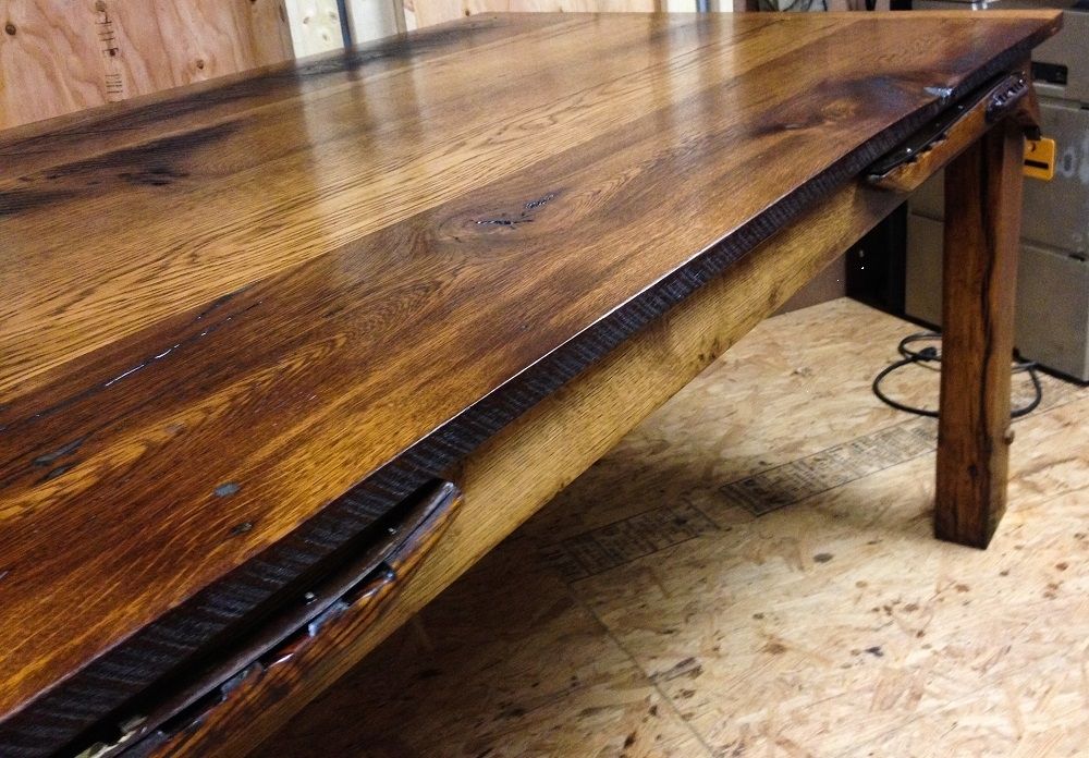 Custom Reclaimed Barnwood Dining Table by William Ney, LLC