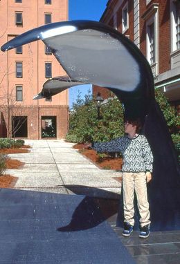 Custom Made Humpback Whale's Tail Sculpture