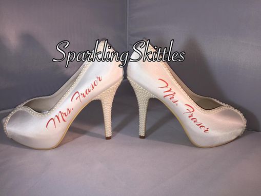 Custom Made Personalized Wedding Heels