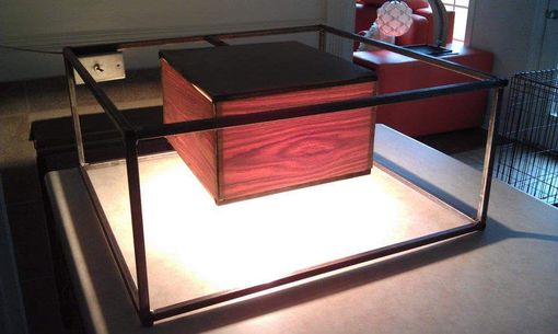 Custom Made Metal And Wood Lighting