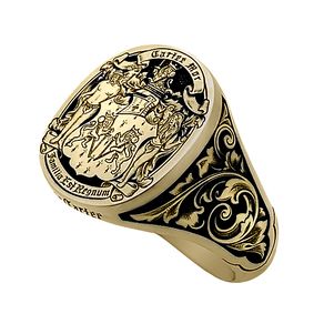 Custom Signet Rings, Family Crest Rings & Coat of Arms Rings ...