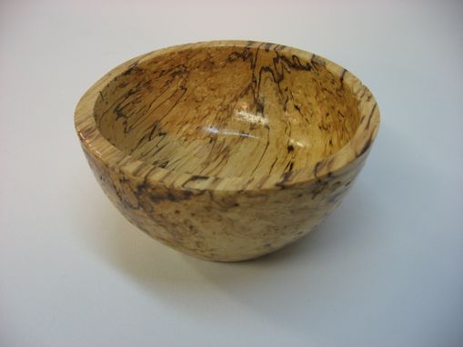 Custom Made Spalted Maple Bowl