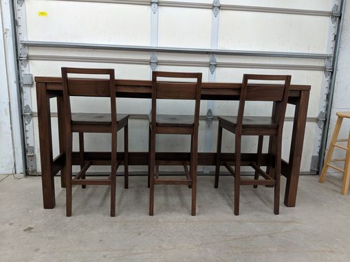 Custom Made Sofa Bar Table And Barstools