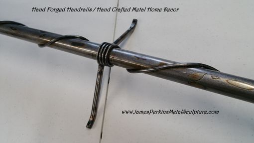 Custom Made Hand Forged Handrails, Railing And Gates