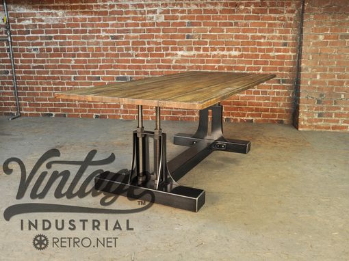 Custom Made Post Industrial Bar Table