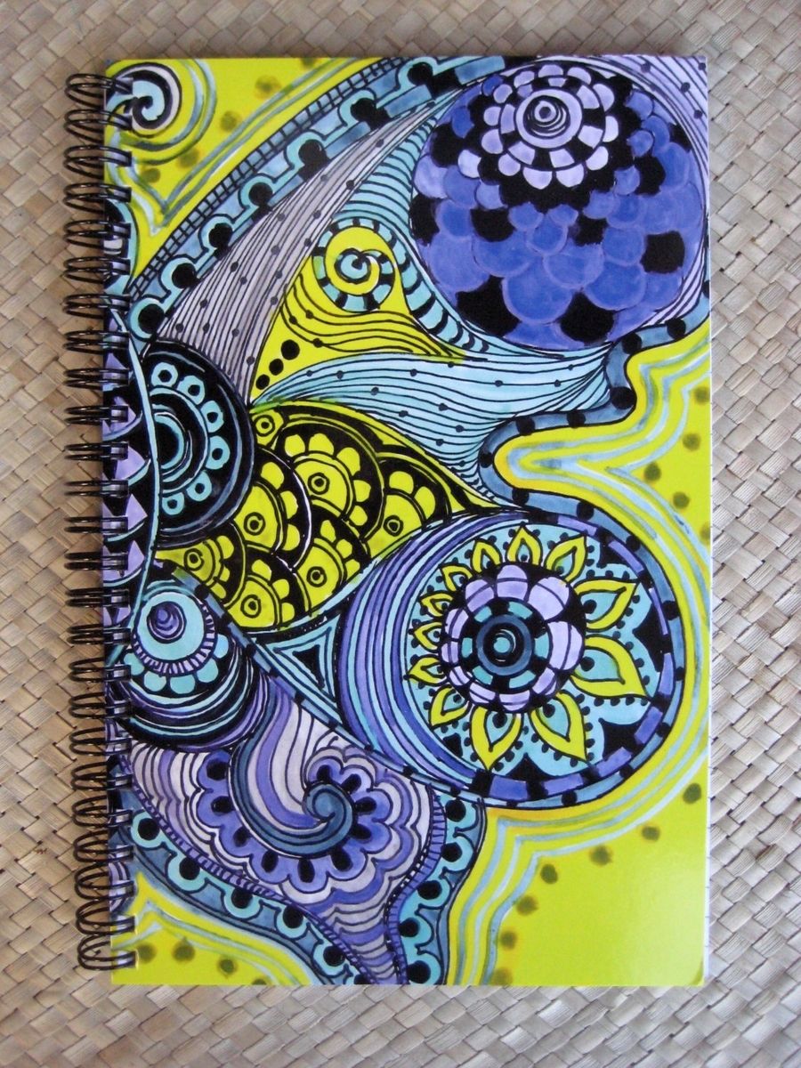 Custom Journal Spiral Notebook Diary With Original Butterfly Artwork ...