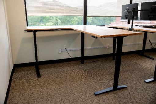 Custom Made Oak Standing Desk Top, Oak Desk Top, White Oak Desk Top