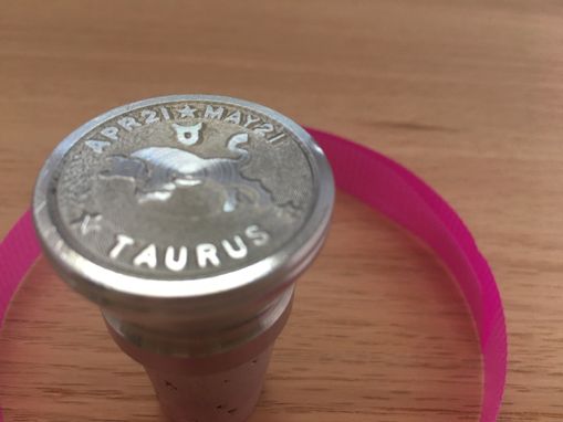 Custom Made Astrology Wine Stoppers