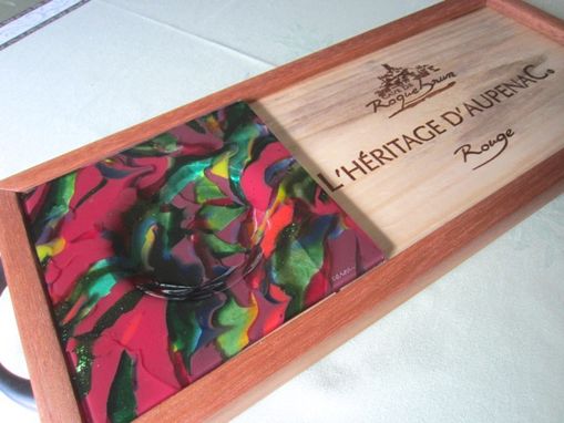 Custom Made Wine Serving Tray - L'Heritage D'Aupenac