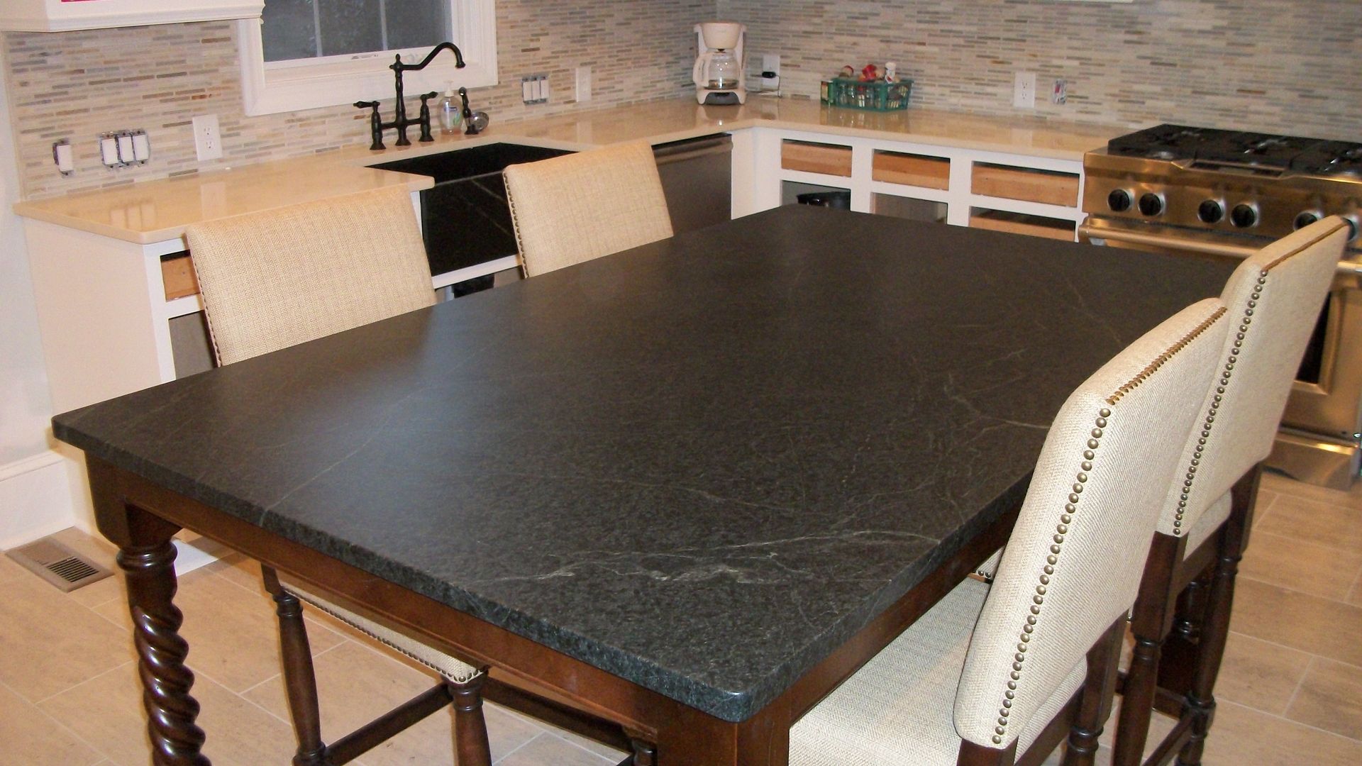 soapstone kitchen table
