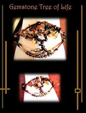 Custom Made Bracelet, Gemstone, Tree Of Life, Wift Gift , Mother Gift, Custom