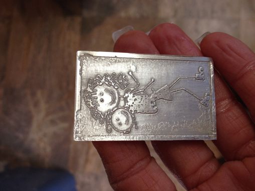 Custom Made Custom-Made Sterling Silver Key Ring.