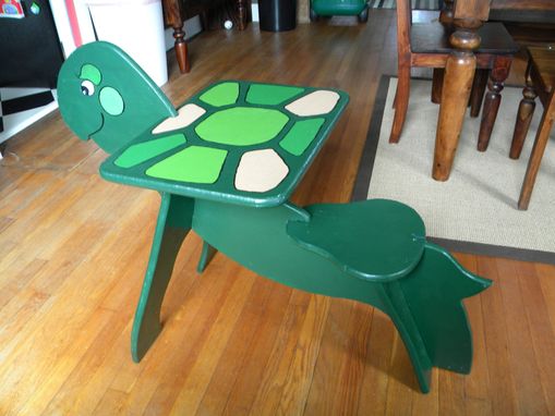 Custom Made Turtle Desk