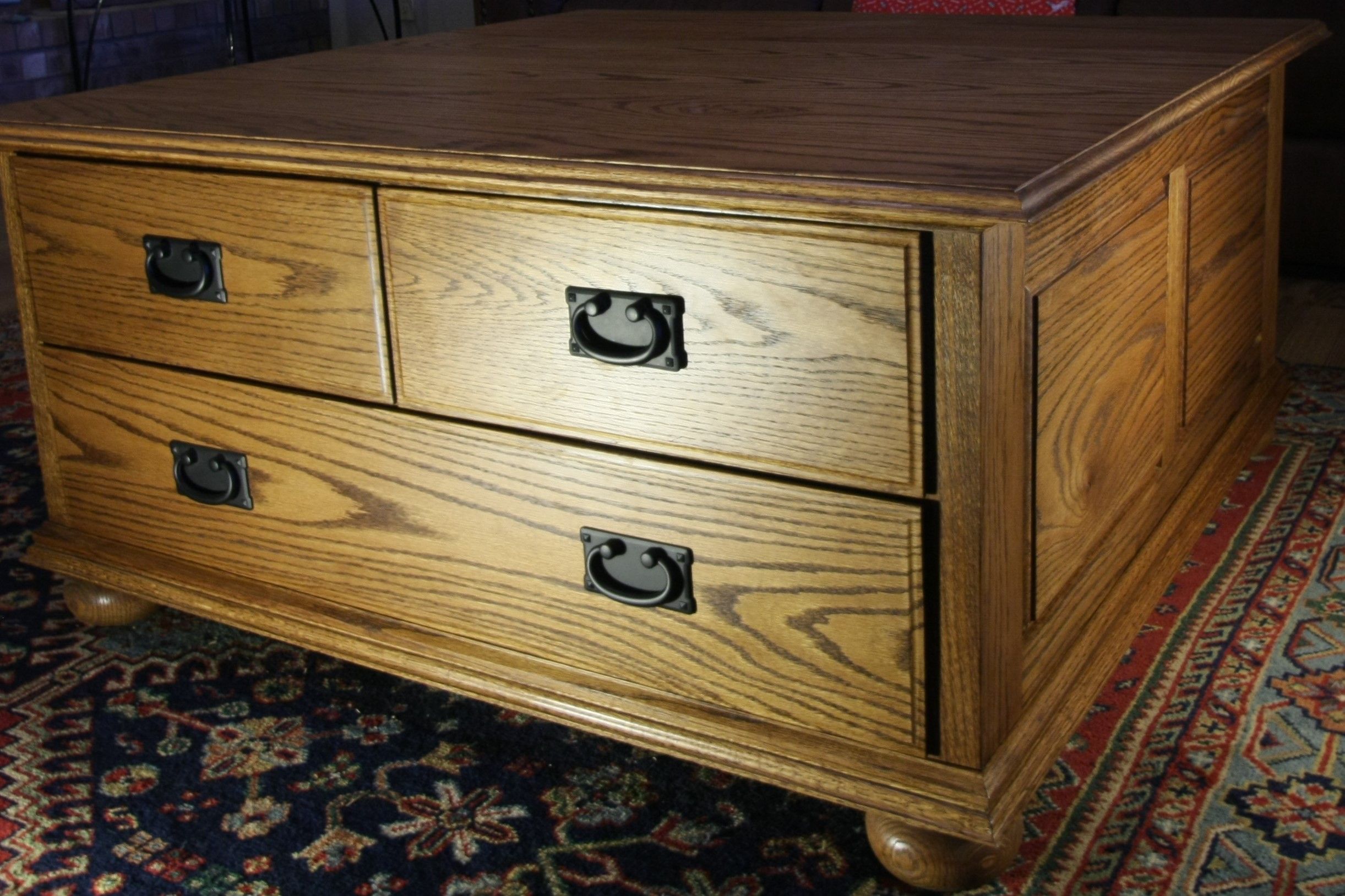 Handmade Oak Coffee Table by The Oakman