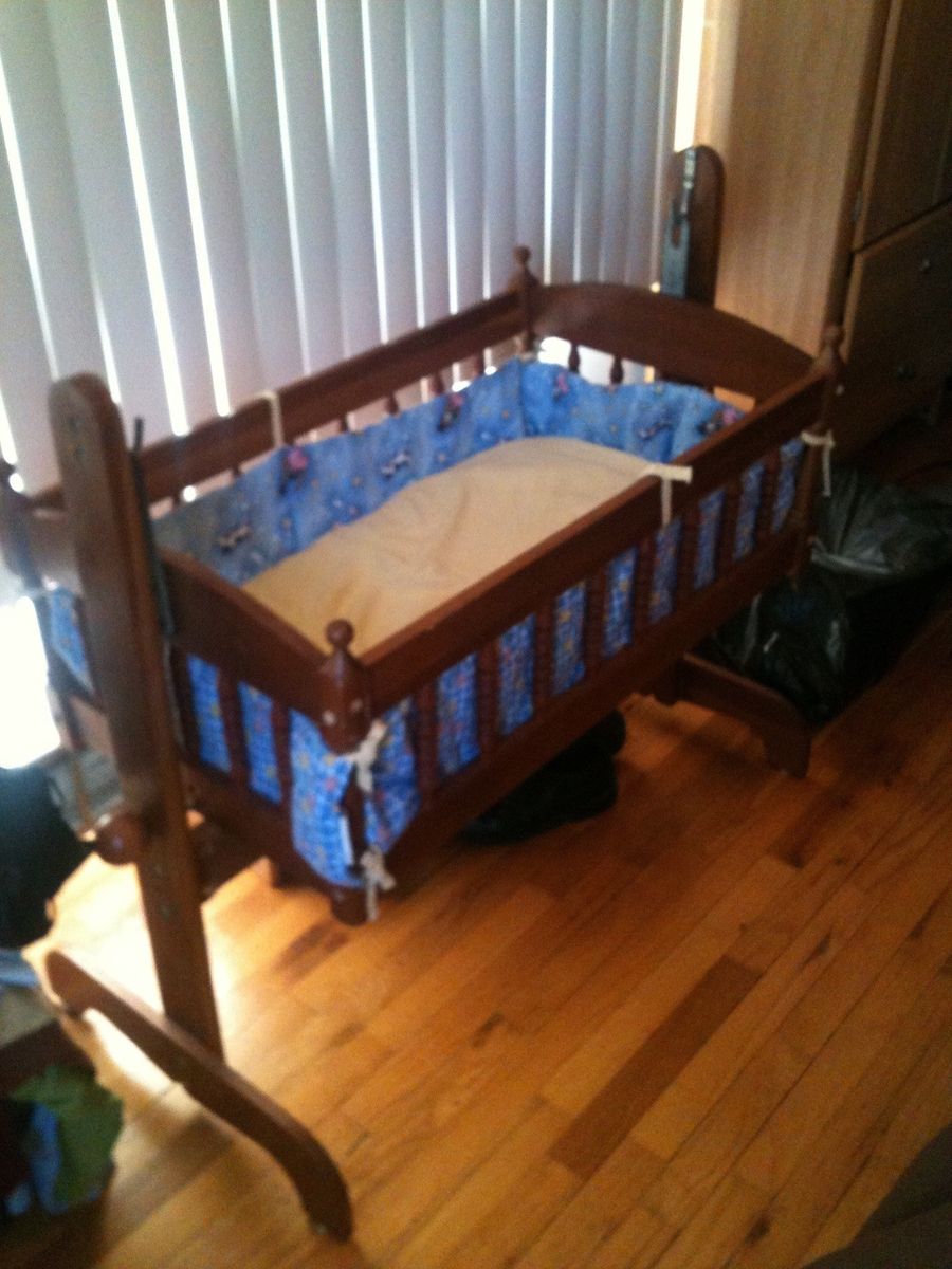 Custom Baby Cradle by The Plane Edge, LLC