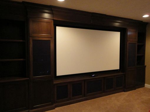 Handmade Custom Home Theater by Speck Custom Woodwork | CustomMade.com