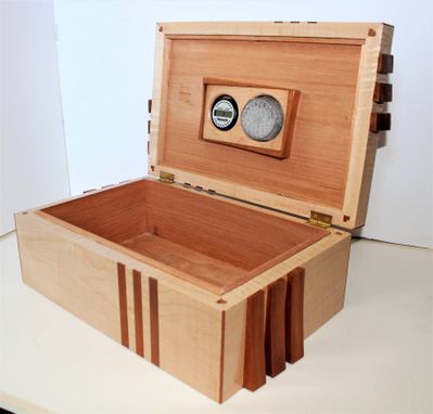 Custom Made Tiger Maple Humidor