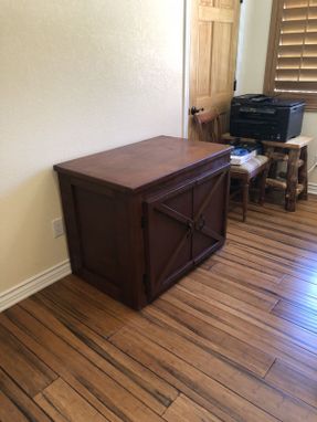 Custom Made Rustic Desk For Two