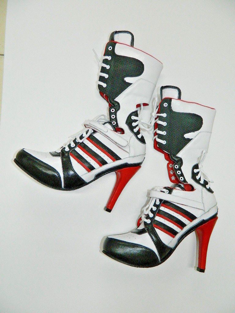 Custom Cosplay Boots Harley Quinn Suicide Squad Boots Made