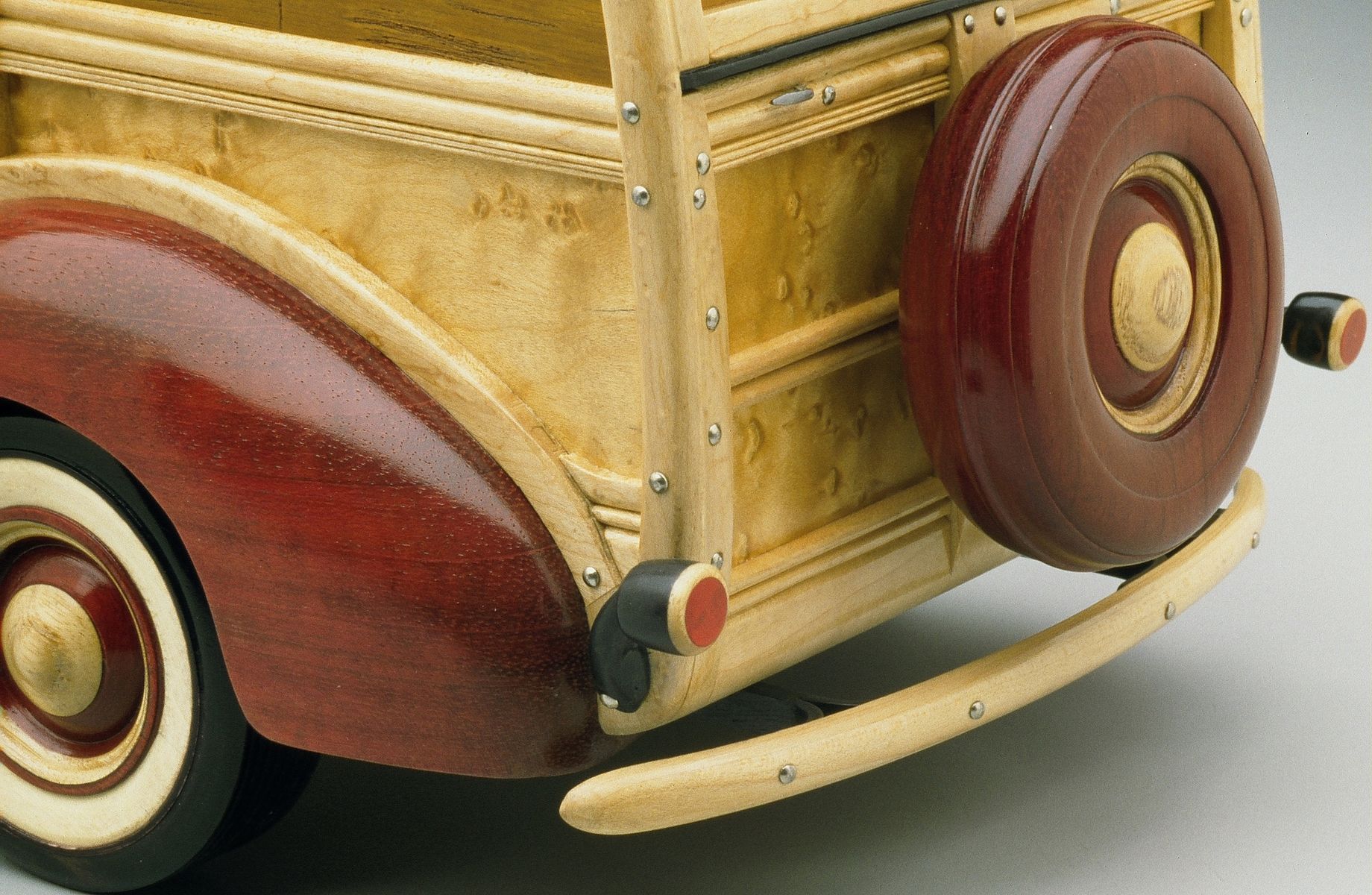 Hand Crafted '40 Ford Woodie Treasure Box by Joel Shepard Furniture