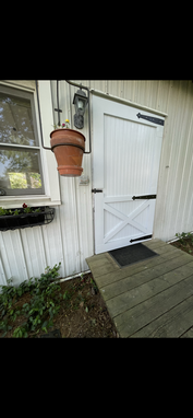 Custom Made Replica White Carriage House Door