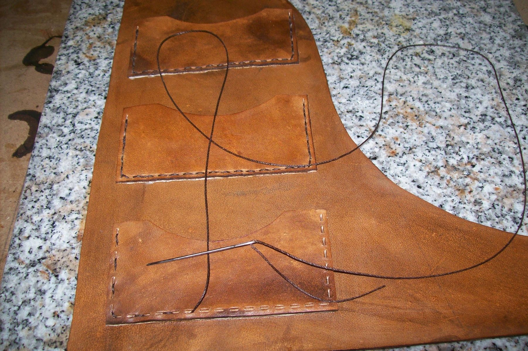 Buy Handmade Leather Portfolio, made to order from Kerry's Custom