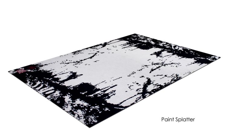 Splatter Paint Rugs Area Rug Ideas Hand Crafted Zen Collection By Allure Rug Paint Splatter