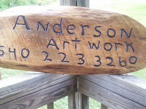 Custom Made I Make Custom Signs From Wood