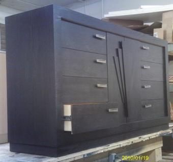 Custom Contemporary Oak Dresser By Kreyton Guthrie Design