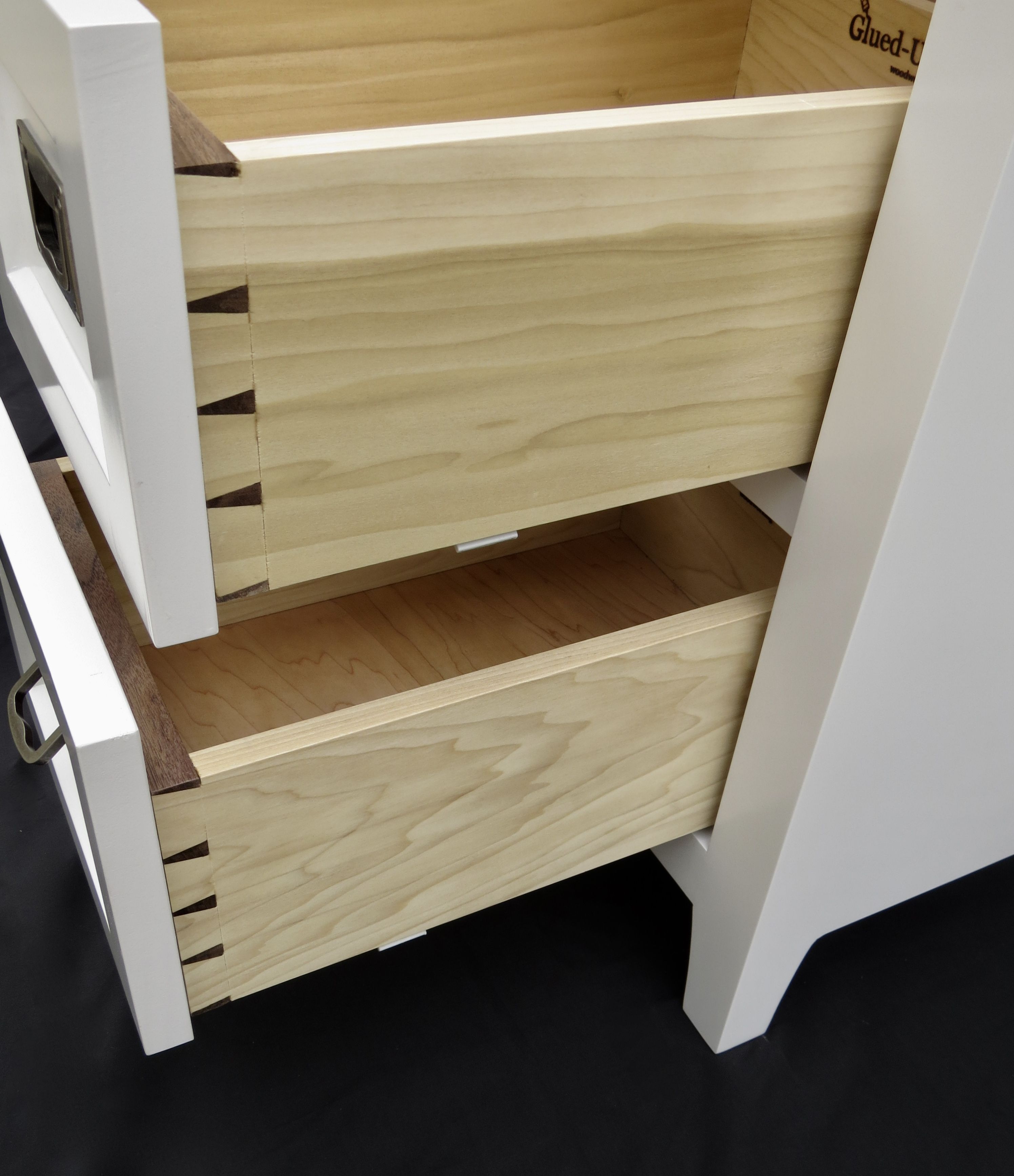 Handmade Barn Door Vanity by GluedUp Woodworking