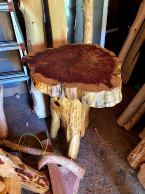 Custom Made Table, Red Cedar