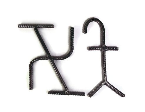 Custom Made Hand Forged Spanish Cattle Brand Trivets