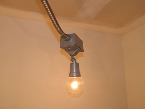 Custom Made Outdoor Security Light 5-Bulb Chandelier