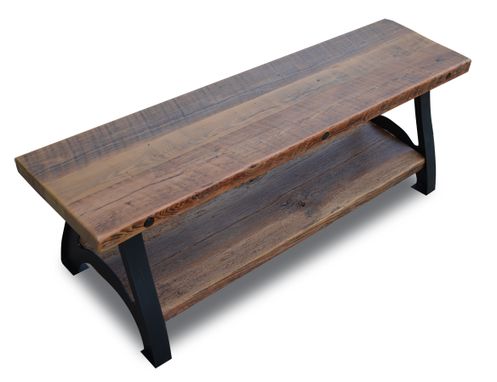 Custom Made Rustic And Exotic Wood Dining Benches