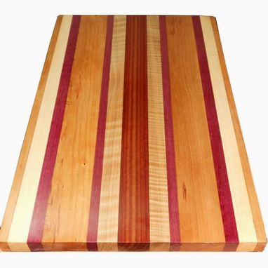 Custom Made Exotic Wood Cutting Board ~ Double-Sided