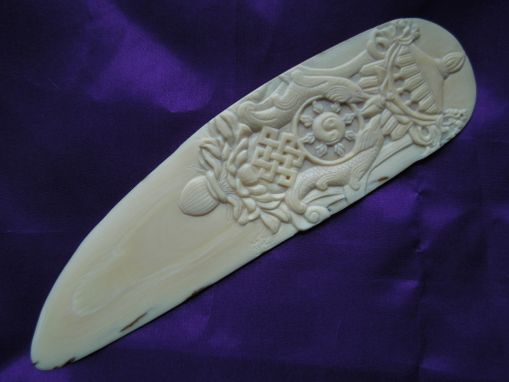 Custom Made Letter Opener Hand Carved Executive Gift