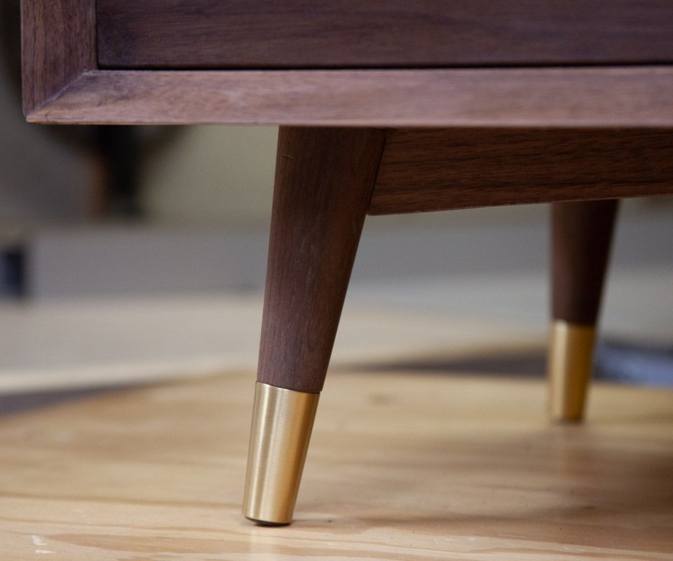 Buy Custom MidCentury Modern Lateral File, made to order from Bench Dog Woodworks