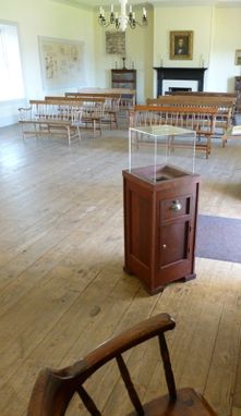Custom Made Museum Donation Pedestal